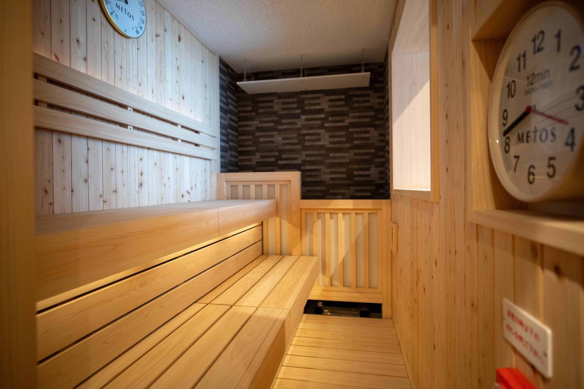 Miyama Ouan Kyoritsu Resort Takayama  Buitenkant foto A Finnish sauna