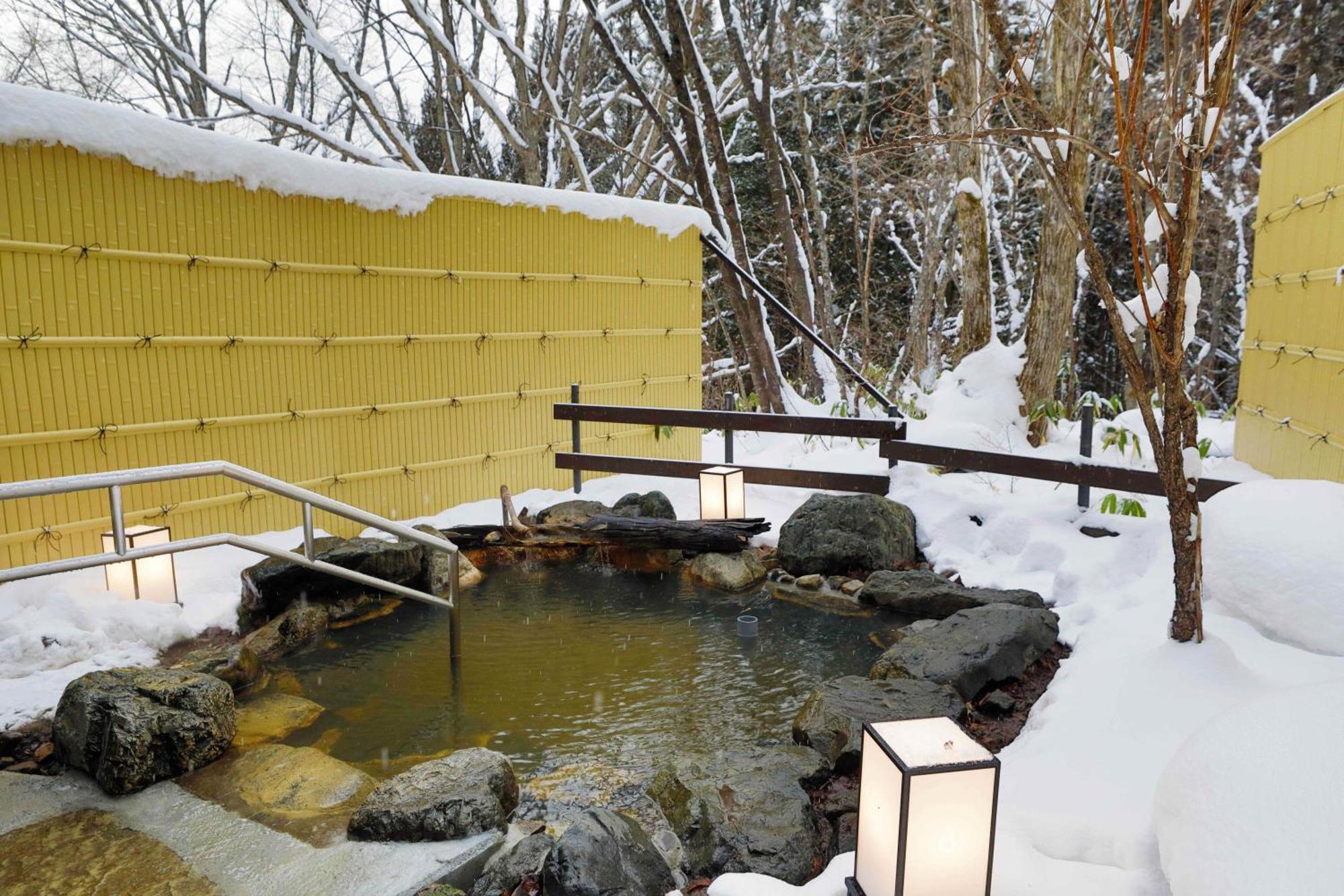 Miyama Ouan Kyoritsu Resort Takayama  Buitenkant foto Outdoor onsen