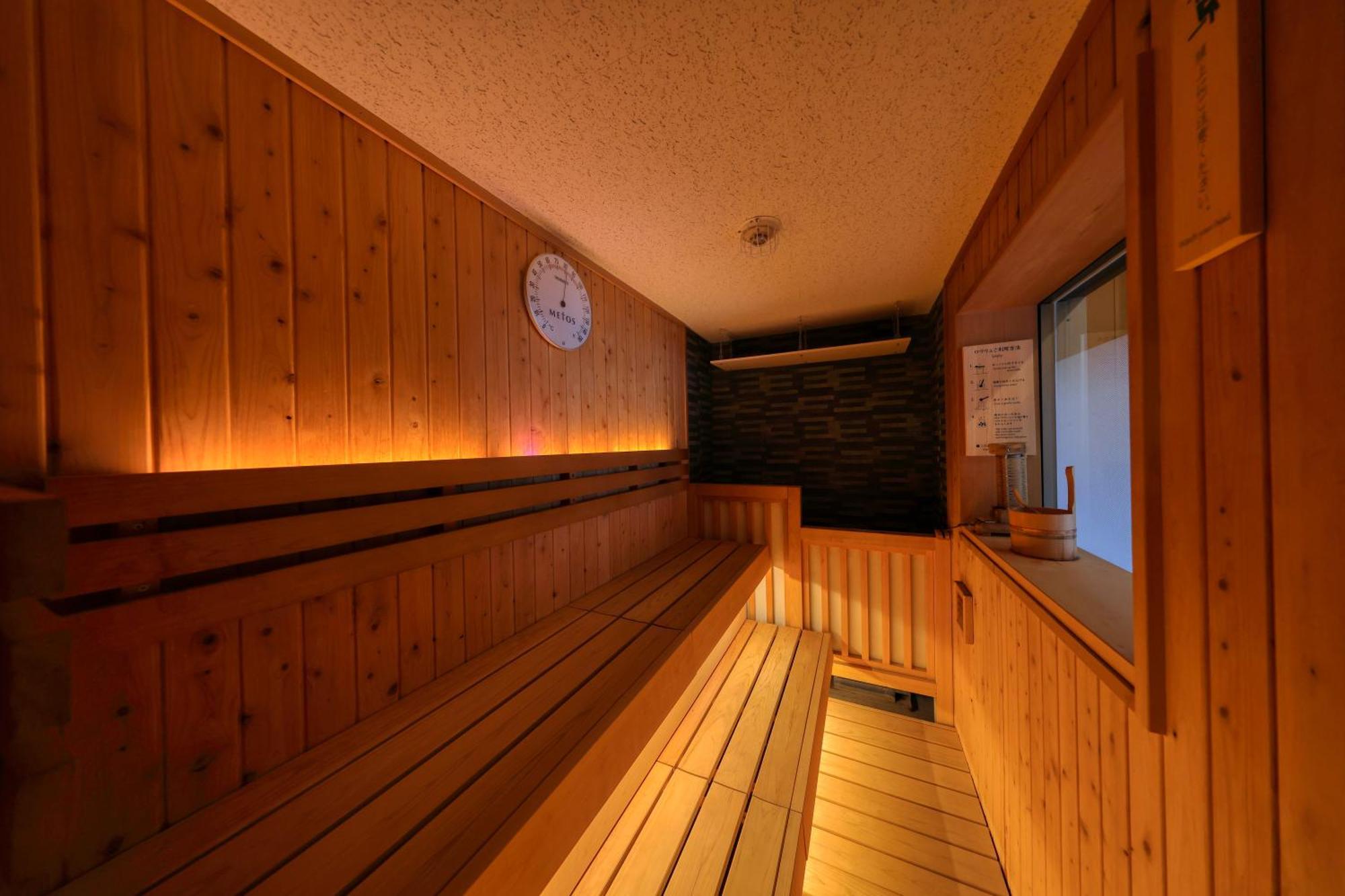 Miyama Ouan Kyoritsu Resort Takayama  Buitenkant foto A Finnish sauna